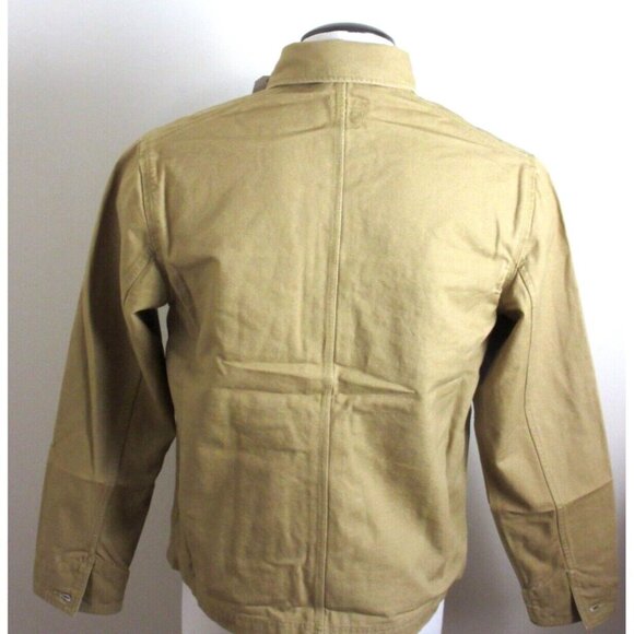 OOBE Brand Men's Canvas Cotton Chore Coat Classic Buckwheat Brown NWT - Picture 4 of 7